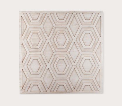 3 Dimensional Geometric Wall Hanging by Bassett Mirror