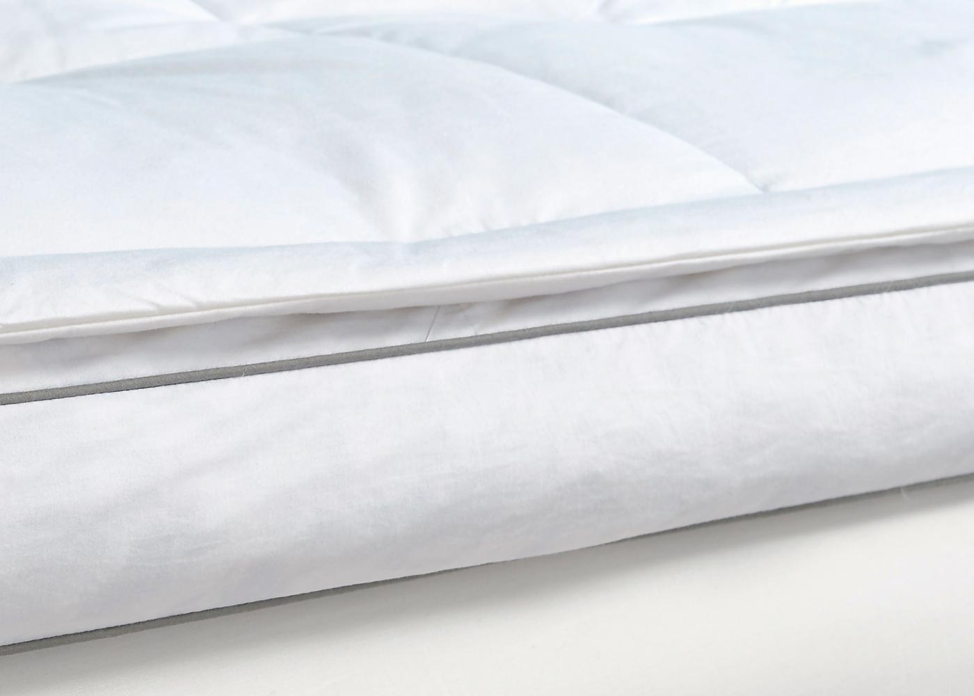 3-Inch White Down Fiber Top Featherbed Topper by Scott Living