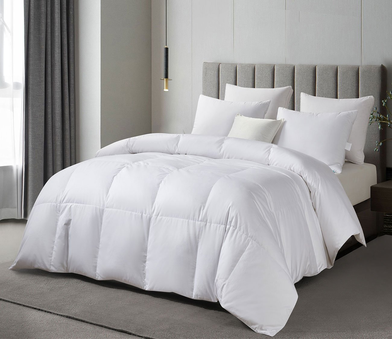 300TC Cotton Sateen Light Warmth RDS Down Comforter
