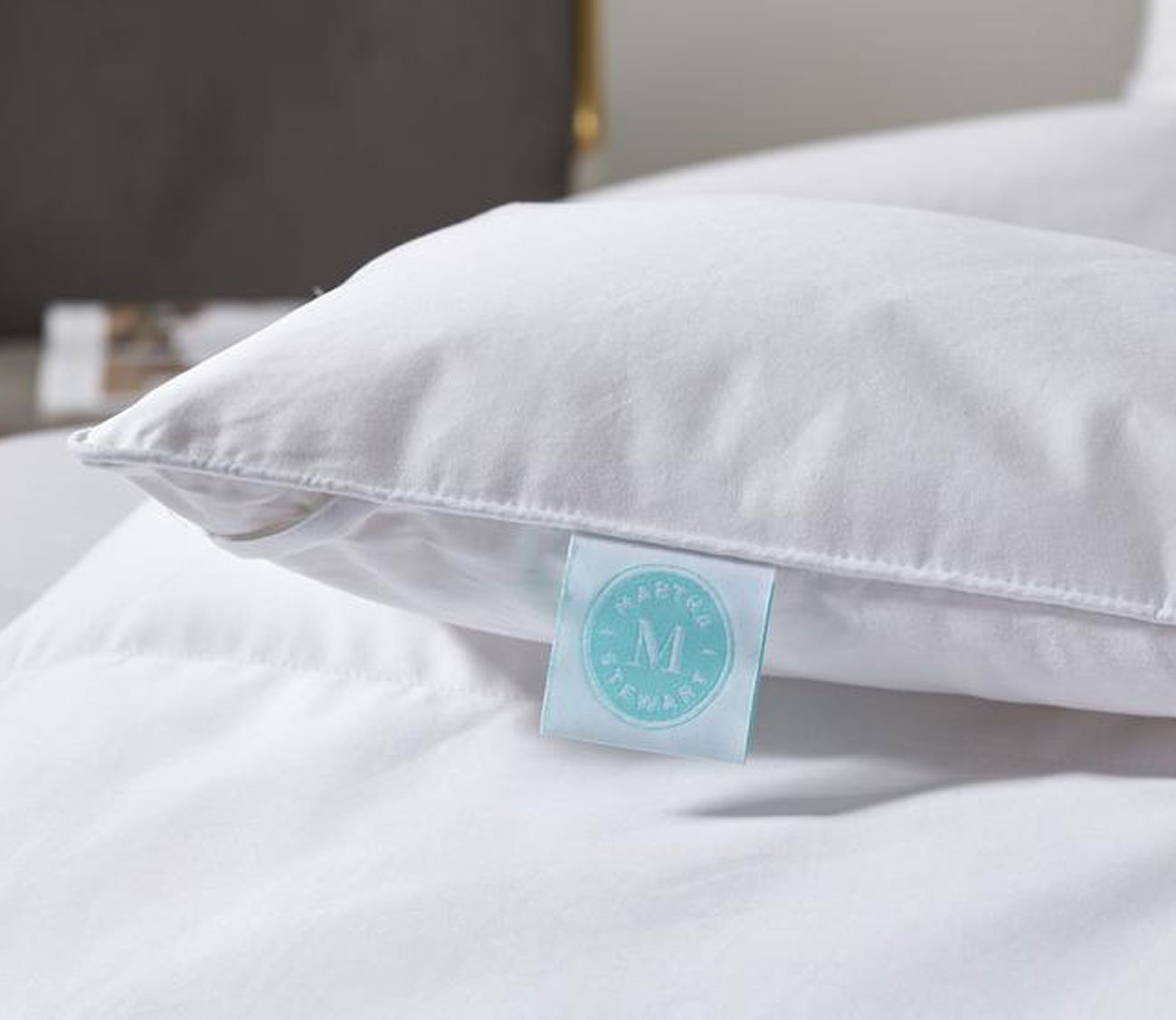 300TC Cotton Sateen Light Warmth RDS Down Comforter by Martha Stewart