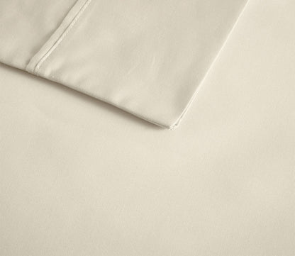 400TC Wrinkle Resistant Cotton Sateen Sheet Set by Beautyrest