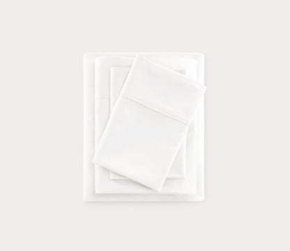 400TC Wrinkle Resistant Cotton Sateen Sheet Set by Beautyrest