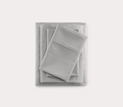 400TC Wrinkle Resistant Cotton Sateen Sheet Set by Beautyrest