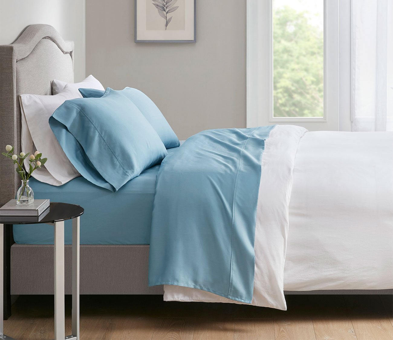 700TC Tri-Blend Antimicrobial Sheet Set