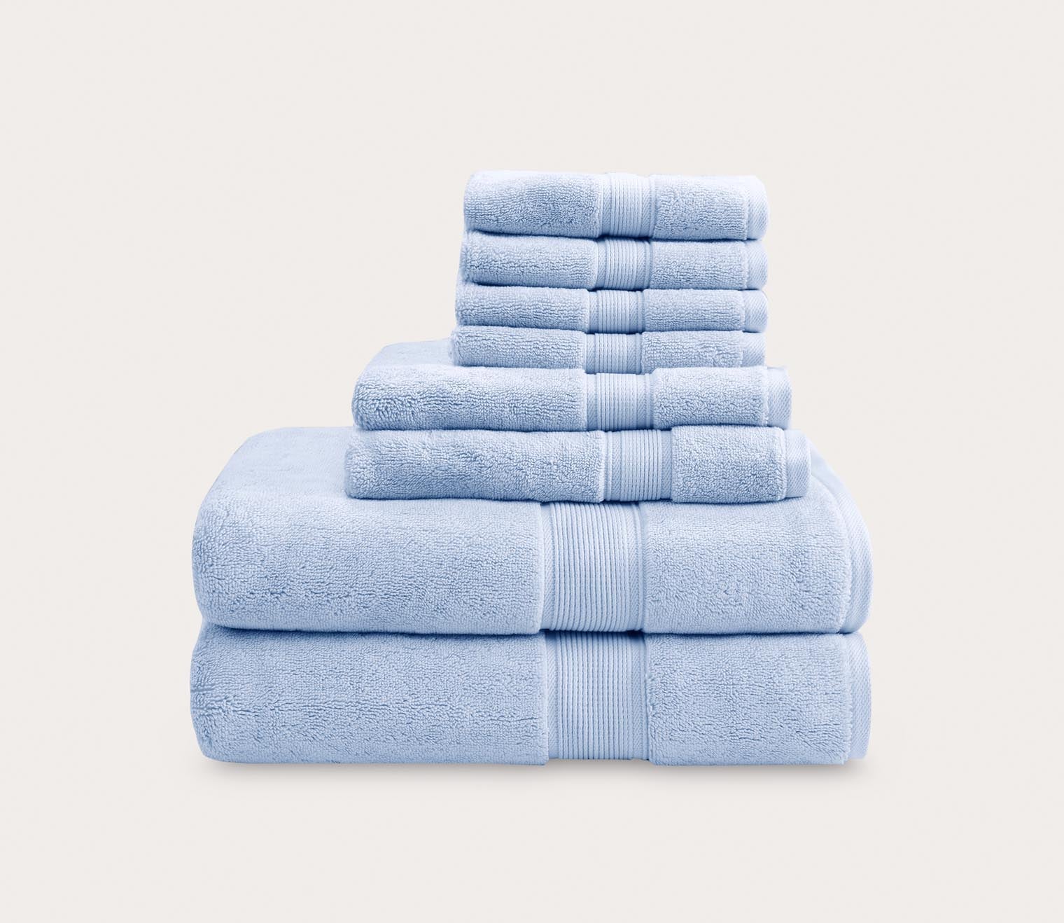 800GSM 8pc Bath Towel Set by Madison Park Signature