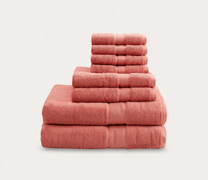 800GSM 8pc Bath Towel Set by Madison Park Signature