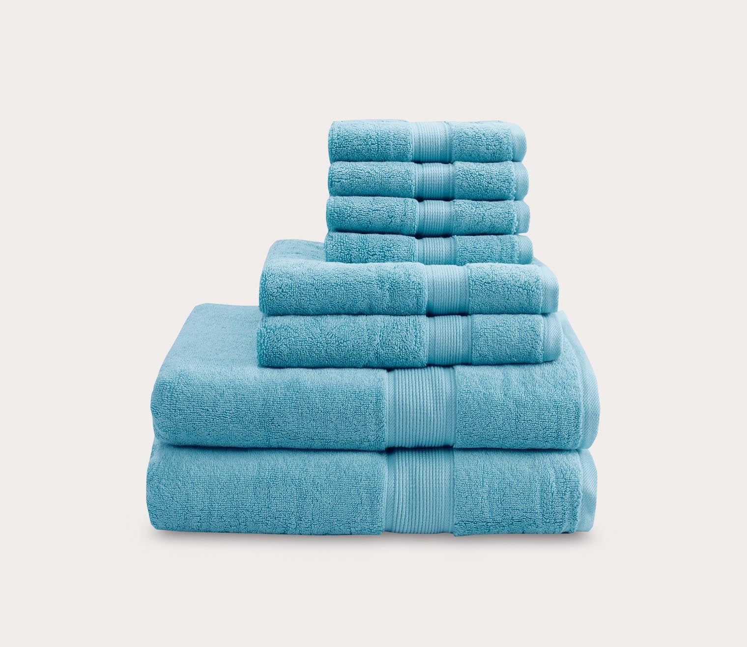 800GSM 8pc Bath Towel Set by Madison Park Signature