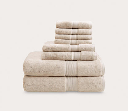 800GSM 8pc Bath Towel Set by Madison Park Signature