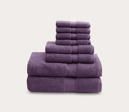 800GSM 8pc Bath Towel Set by Madison Park Signature