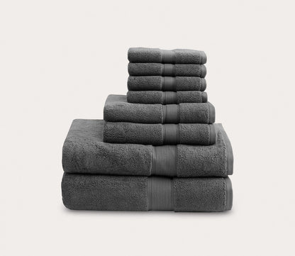 800GSM 8pc Bath Towel Set by Madison Park Signature