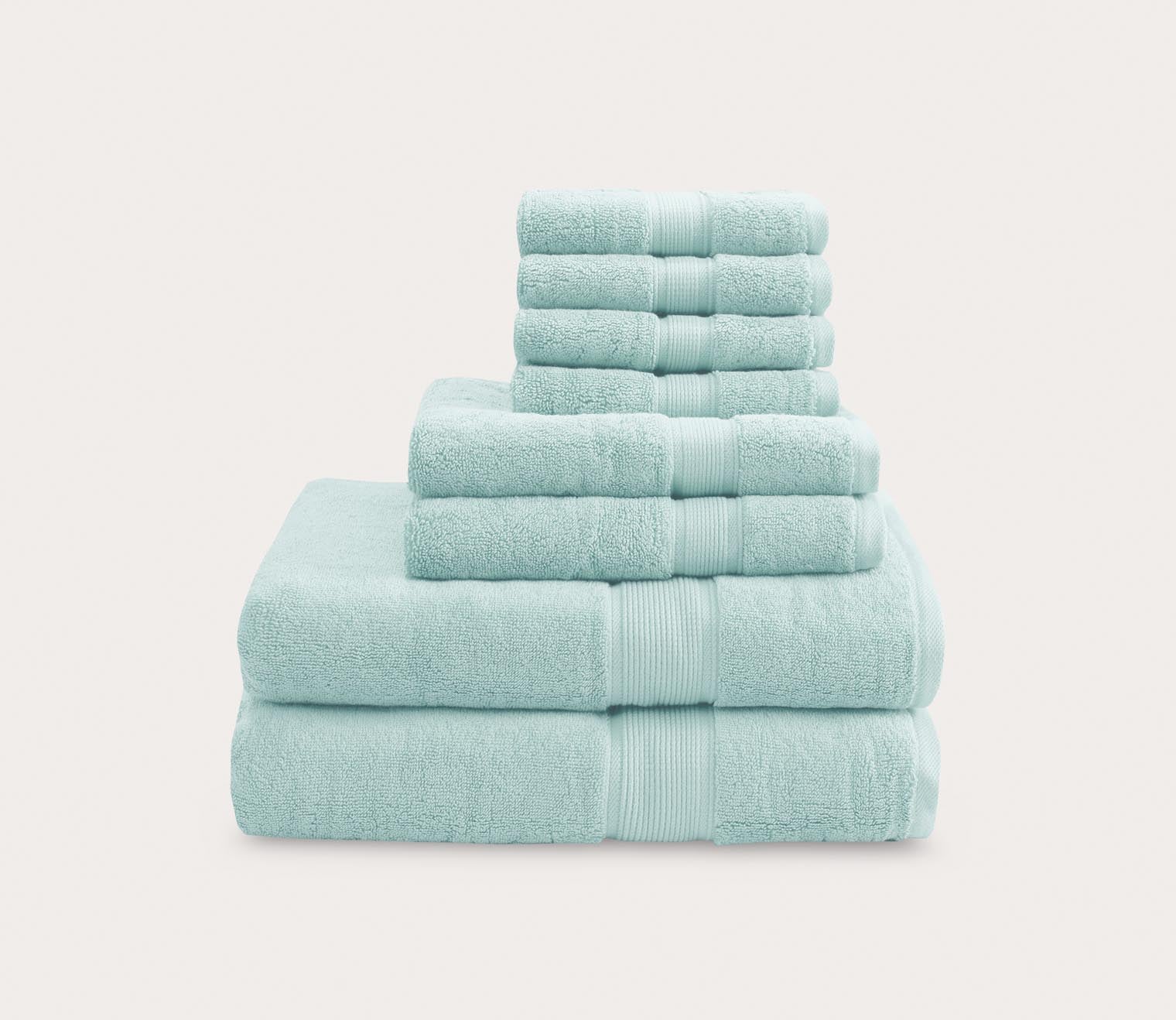 800GSM 8pc Bath Towel Set by Madison Park Signature