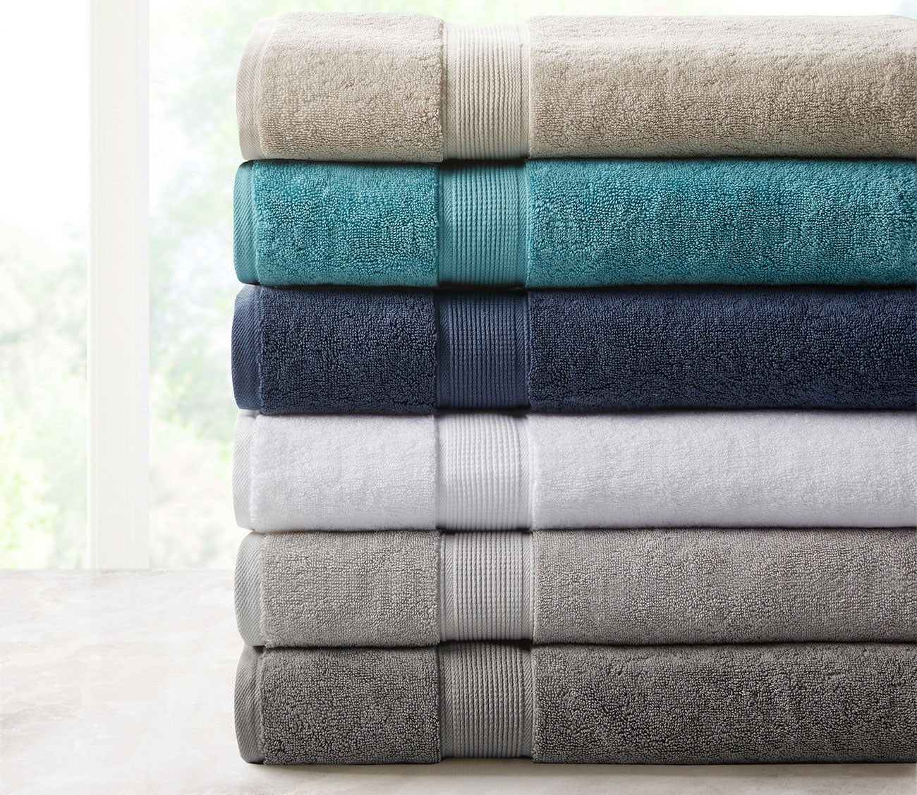 800GSM Cotton Bath Sheet Set by Madison Park Signature
