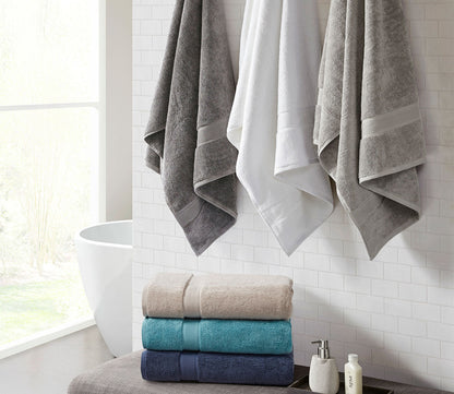 800GSM Cotton Bath Sheet Set by Madison Park Signature