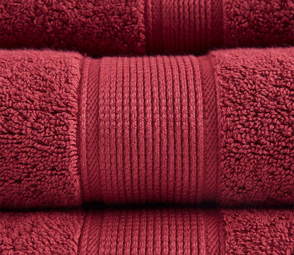 800GSM Luxury Cotton 8pc Bath Towel Set by Madison Park Signature