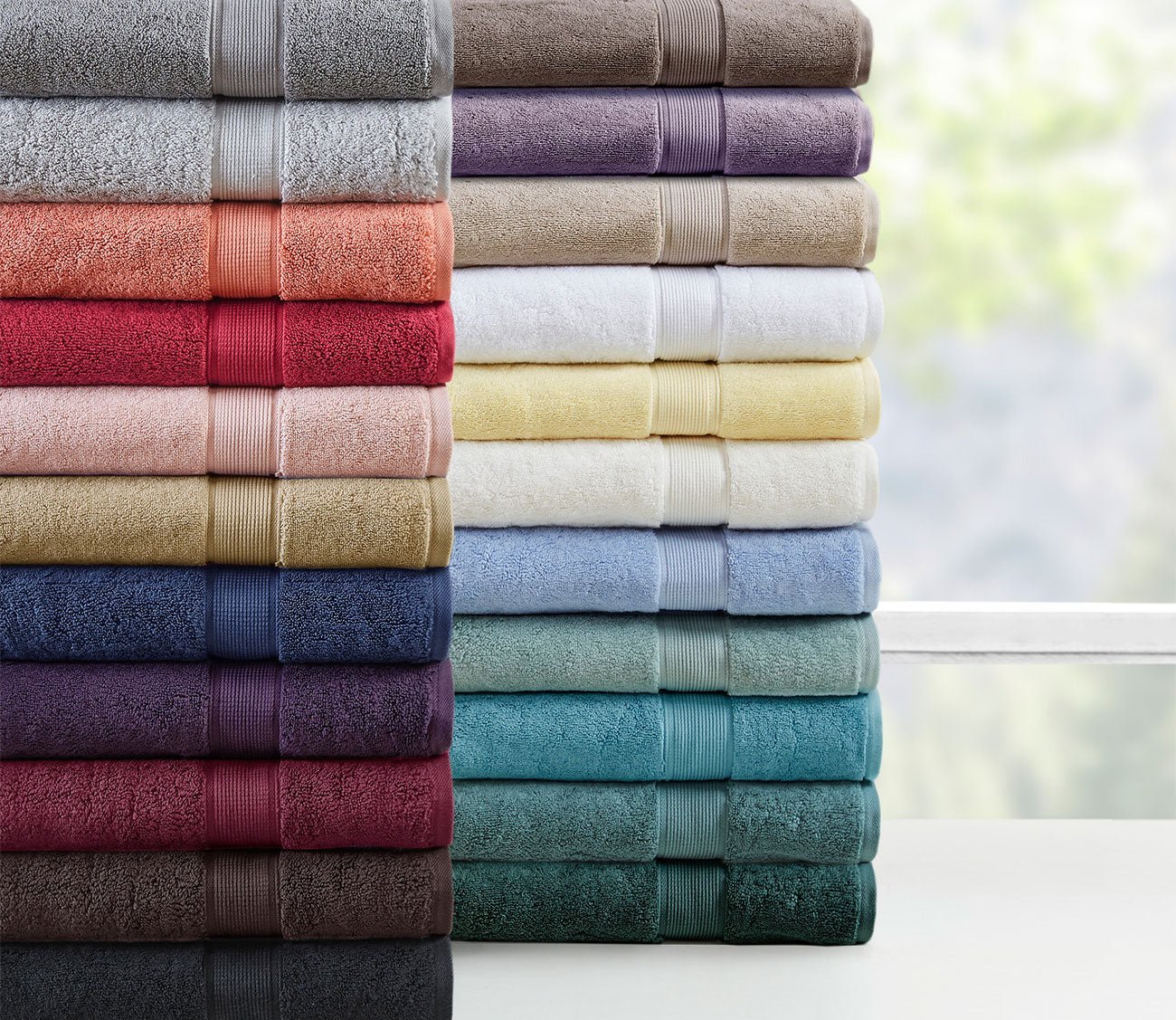 800GSM Luxury Cotton 8pc Bath Towel Set