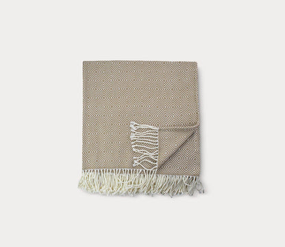 Arches Diamond Weave Throw Blanket by Ann Gish