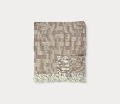 Arches Diamond Weave Throw Blanket by Ann Gish