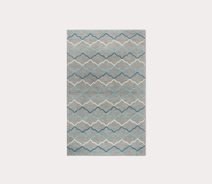 Alora Décor Cascade Dark Gray Patterned Area Rug by Rizzy Home