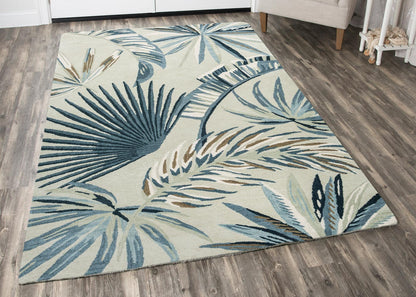 Alora Décor Cedar Key Coastal Khaki Area Rug by Rizzy Home