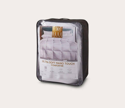 All Season Ultra-Soft Nano-Touch Duraloft Down Alternative Comforter by Elle Décor