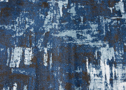 Alora Décor Encore Abstract Dark Blue Area Rug by Rizzy Home