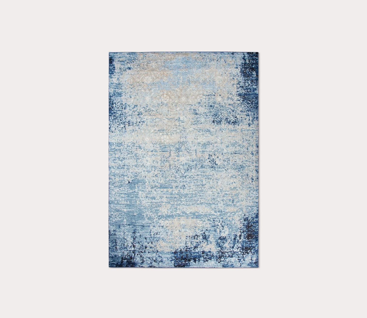 Alora Décor Encore Abstract Blue Gray Area Rug by Rizzy Home