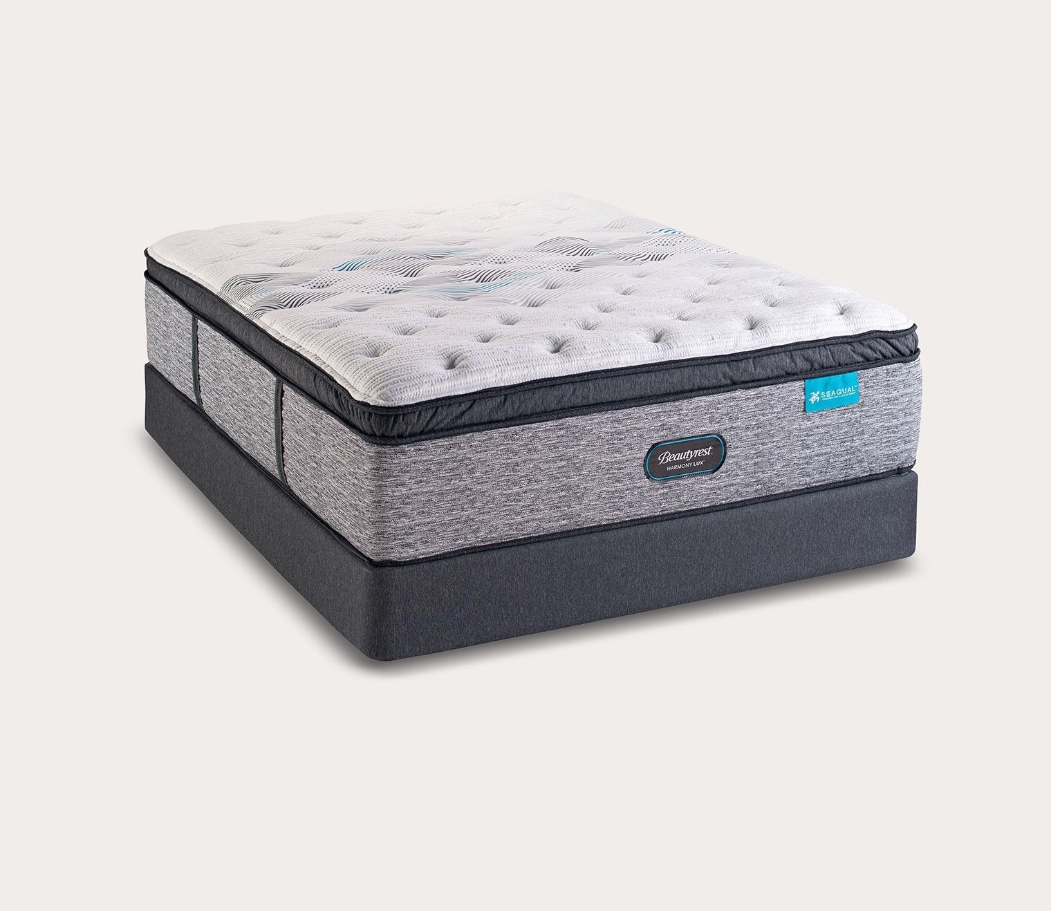 Beautyrest Harmony Lux Carbon Plush Pillow Top Mattress by Simmons