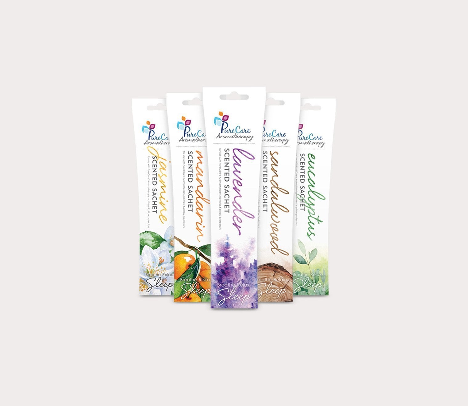 Aromatherapy Sachets in 5 Soothing Scents