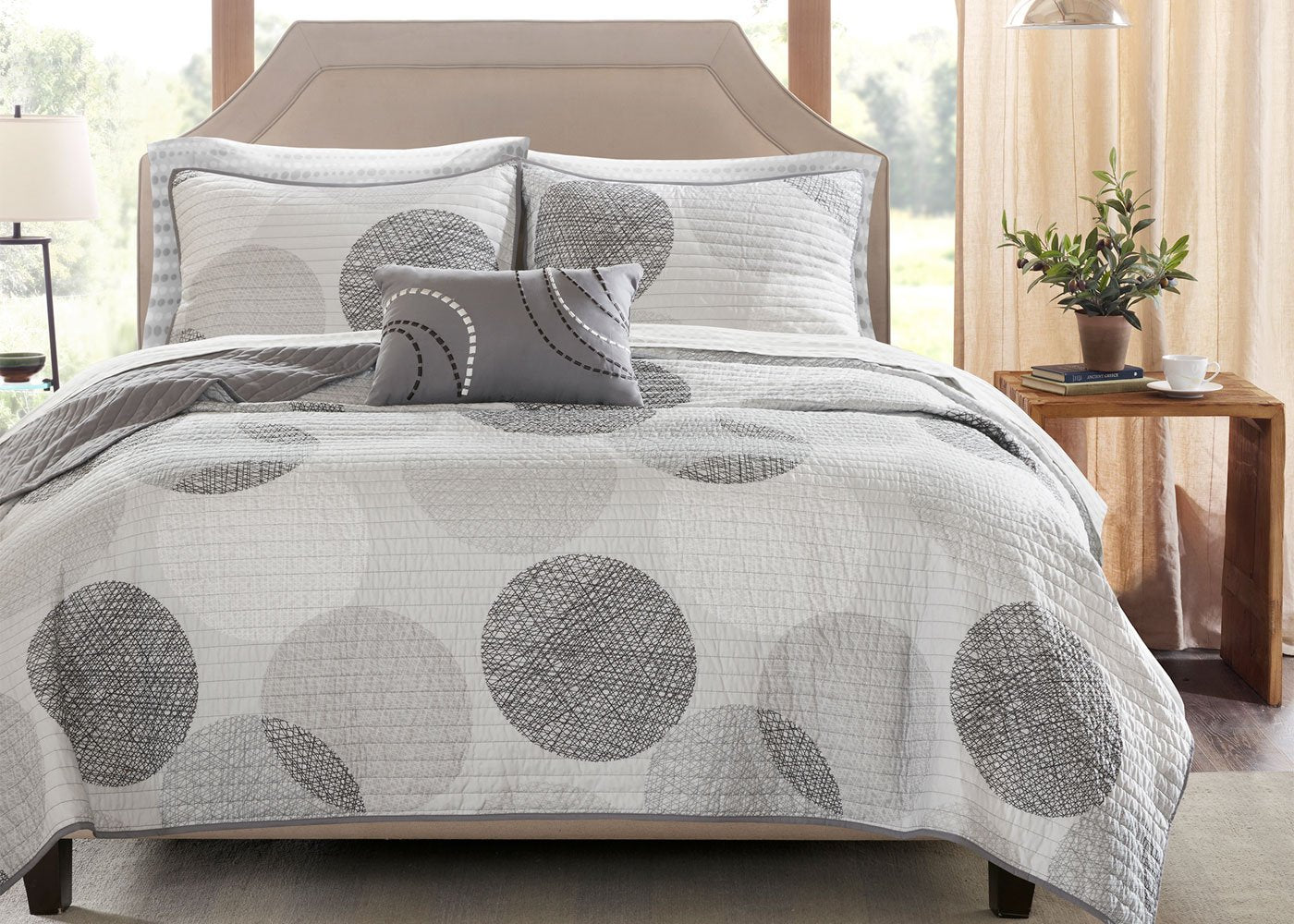 Madison Park Knowles Reversible Complete Coverlet and Sheet Set