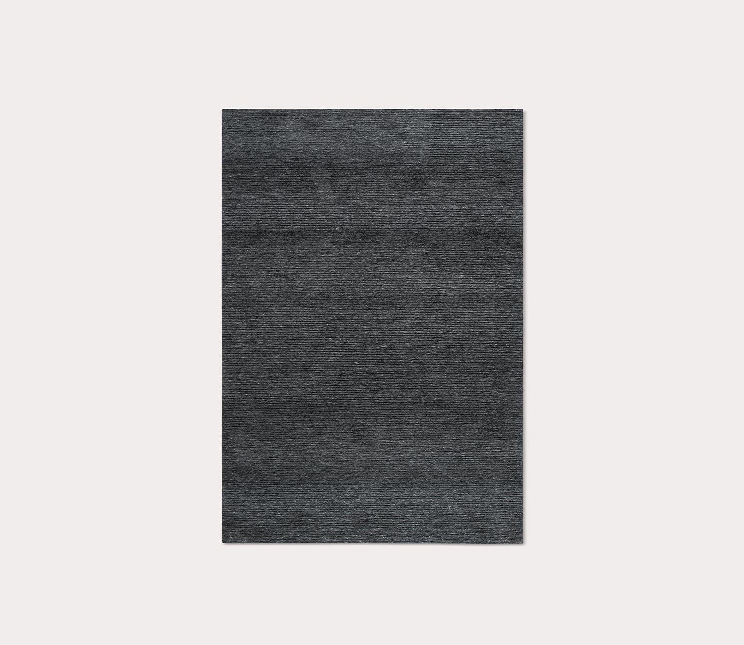 Alora Décor Luna Charcoal Solid Rug by Rizzy Home