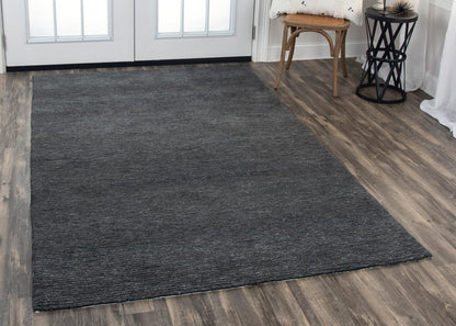 Alora Décor Luna Charcoal Solid Rug by Rizzy Home