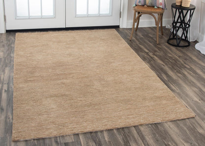 Alora Décor Luna Beige Solid Rug by Rizzy Home