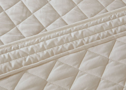 Breanna Tailored Quilted Cotton 4-Piece Bedspread Set by Madison Park