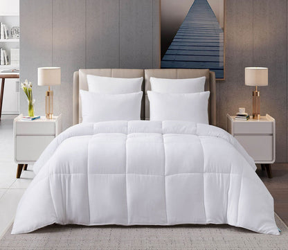 300TC Bamboo All Season Tencel Down Alternative Cooling Comforter by Martha Stewart