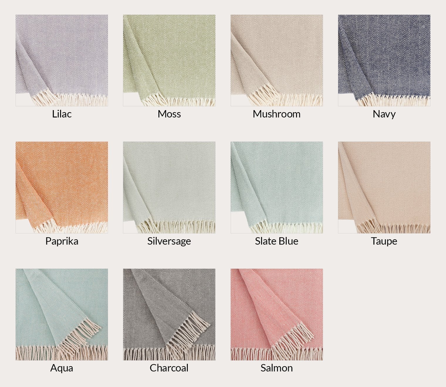 Celine Cotton Throw Blanket in 14 Colors by Sferra