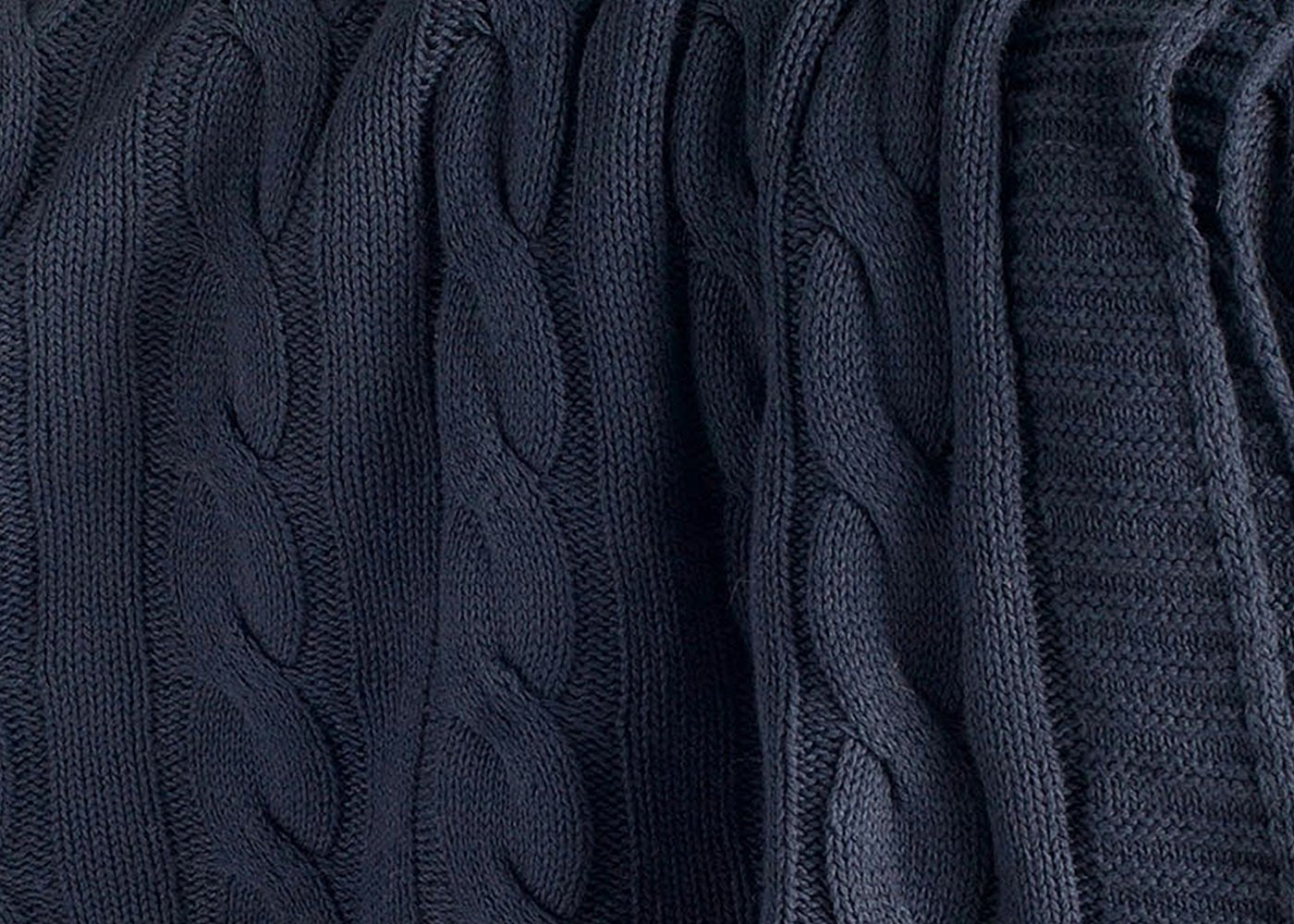 Cable Knit Throw Blanket in 6 Colors by Rizzy Home