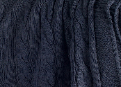 Cable Knit Throw Blanket in 6 Colors by Rizzy Home