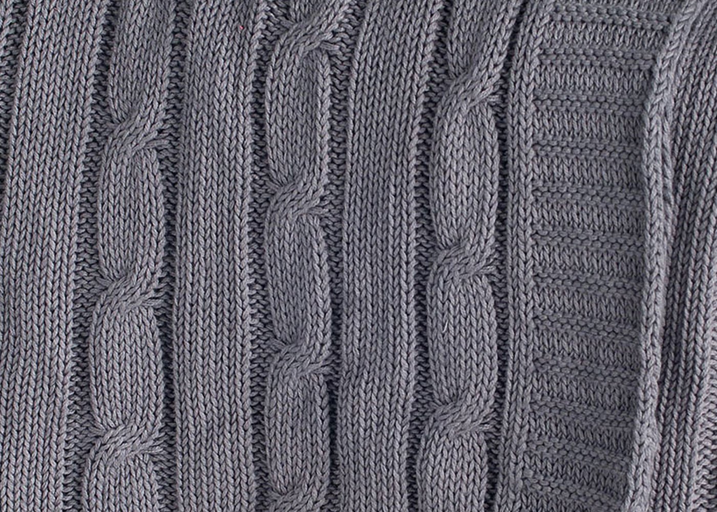 Cable Knit Throw Blanket in 6 Colors by Rizzy Home