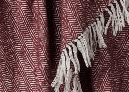 Chevron Throw Blanket in 3 Colors by Rizzy Home