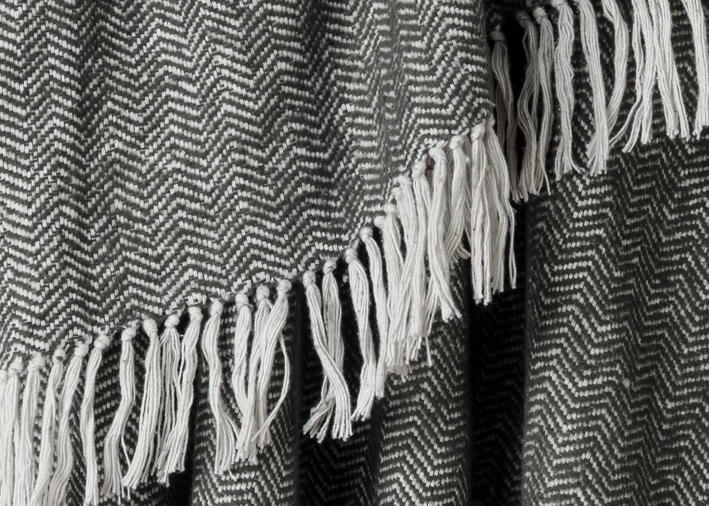 Chevron Throw Blanket in 3 Colors by Rizzy Home