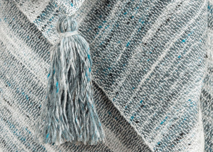 Abstract Woven Throw Blanket in 3 Colors by Rizzy Home