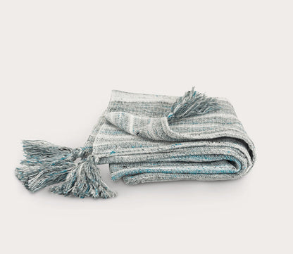 Abstract Woven Throw Blanket in 3 Colors by Rizzy Home