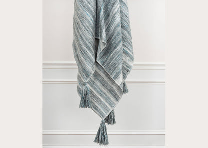 Abstract Woven Throw Blanket in 3 Colors by Rizzy Home