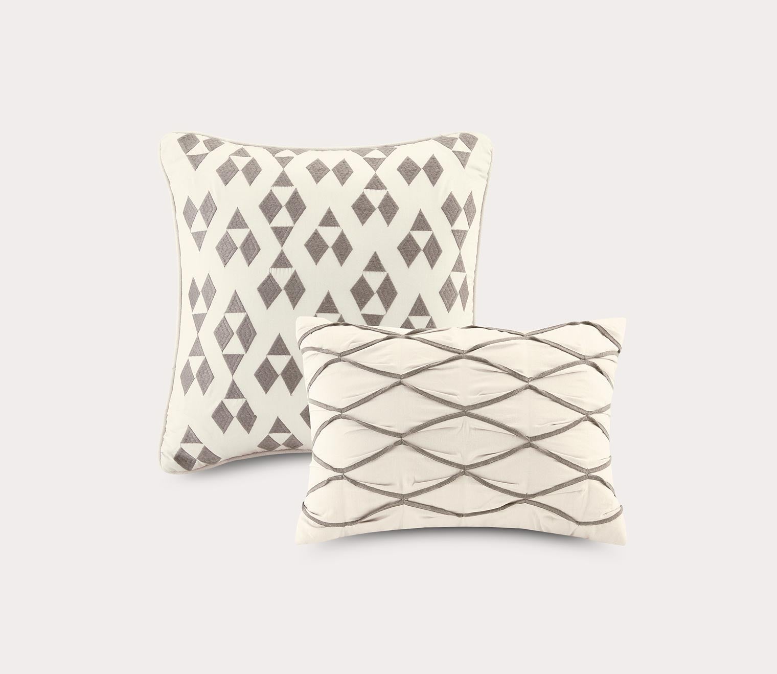 Sunita Ruched Cotton 7-Piece Duvet Cover Set by Urban Habitat