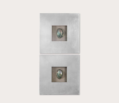 Abalone Shells Silver Wall Art by Uttermost