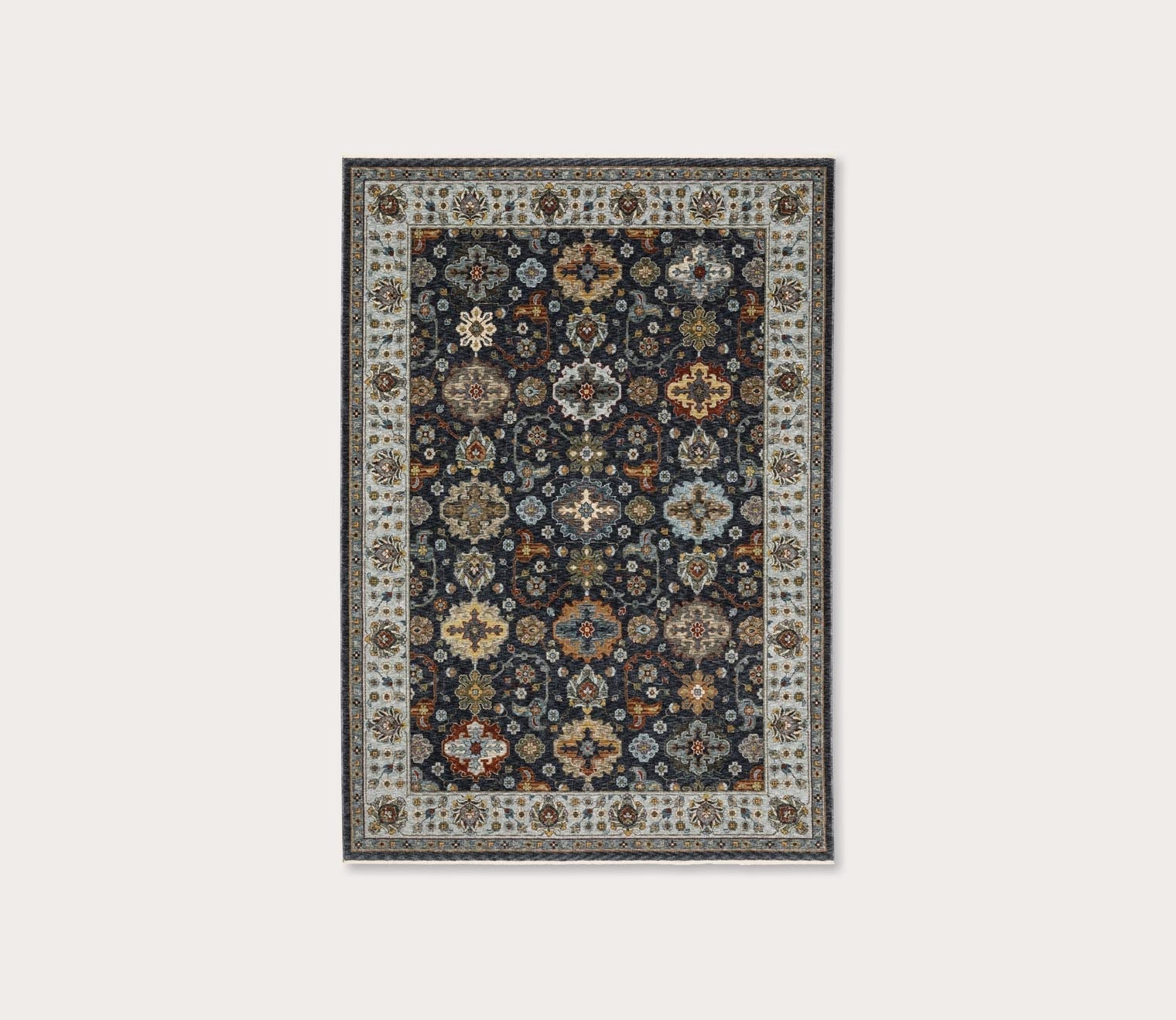 Aberdeen Traditional Heirloom Floral Rug