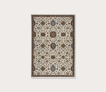 Aberdeen Traditional Ivory Heirloom Floral Rug by Oriental Weavers
