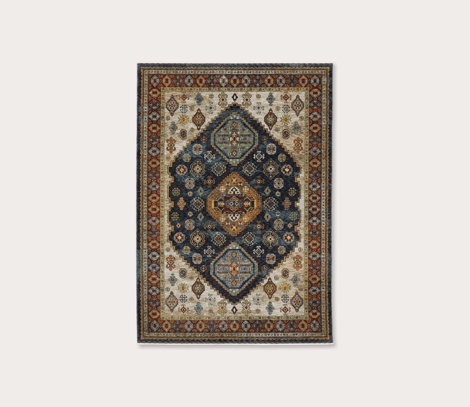 Aberdeen Traditional Oriental Medallion Rug