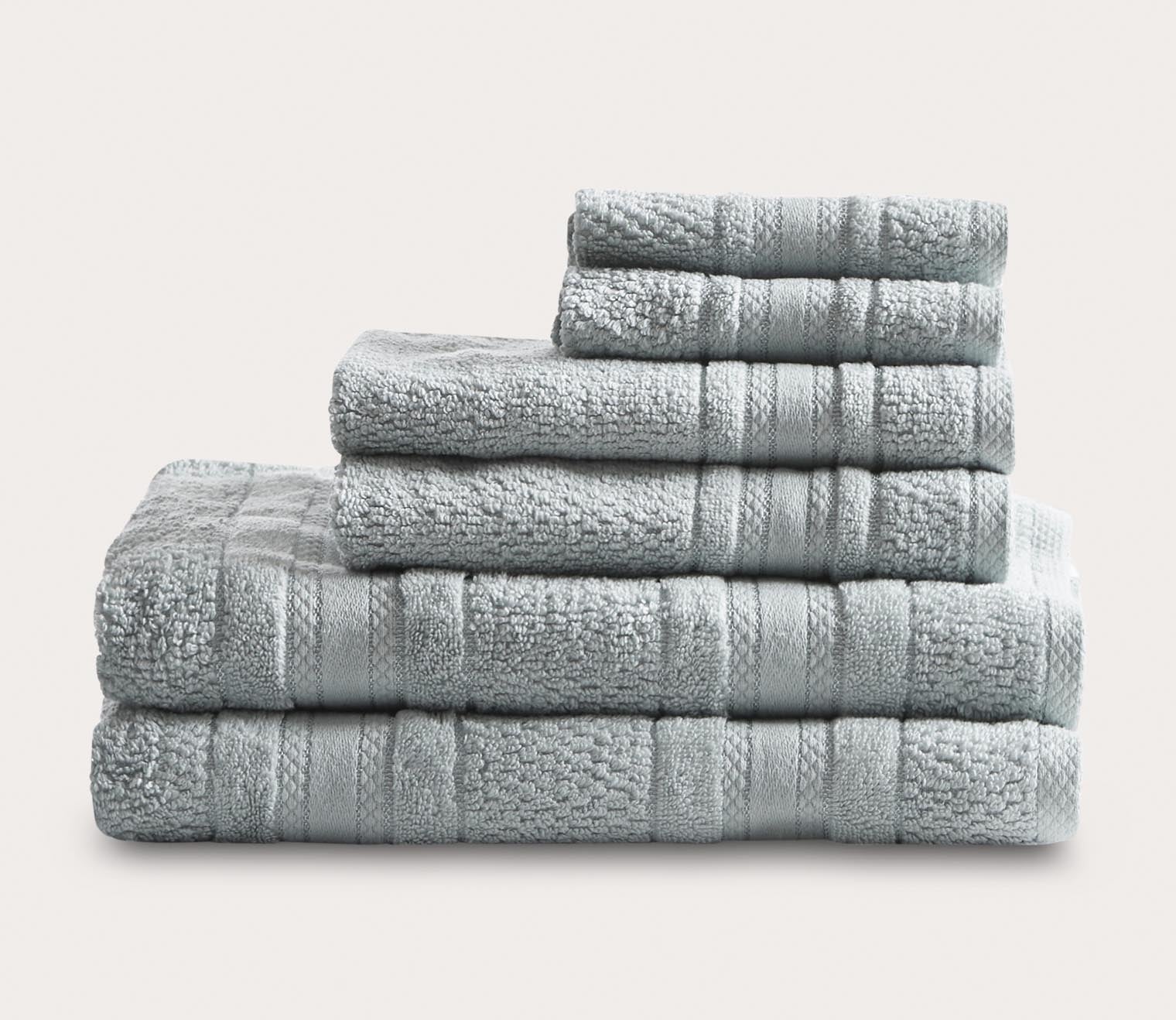 Adrien 6pc Bath Towel Set by Madison Park Essentials