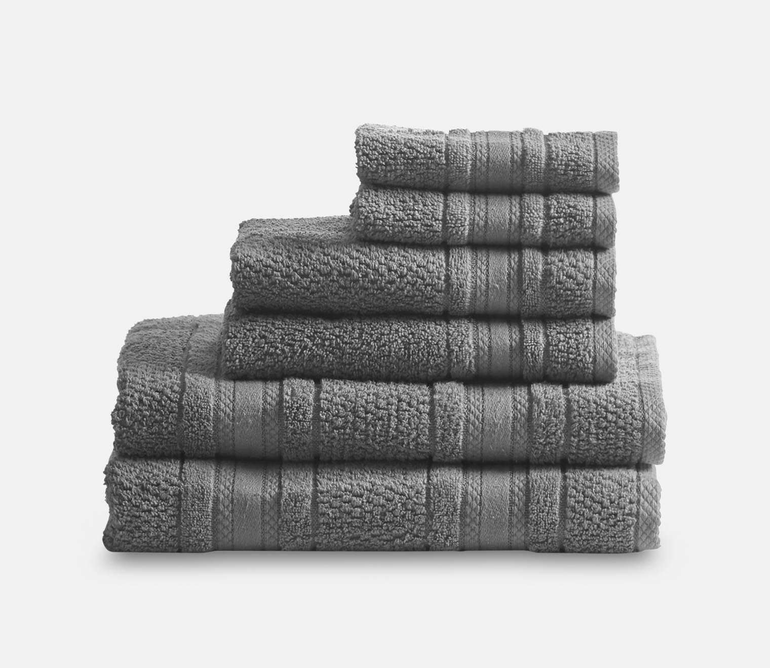 Adrien 6pc Bath Towel Set by Madison Park Essentials